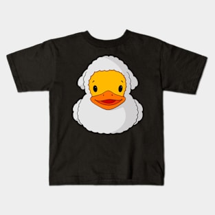 White Sheep Rubber Duck Kids T-Shirt